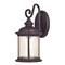 Westinghouse Fixture Wall Outdoor 100W New Haven Lantern ORB Steel Clear Seeded Glass 6230600 - alternate 1